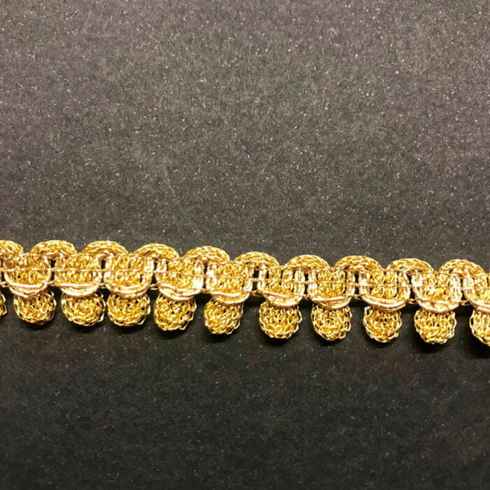 Agremán metal oro