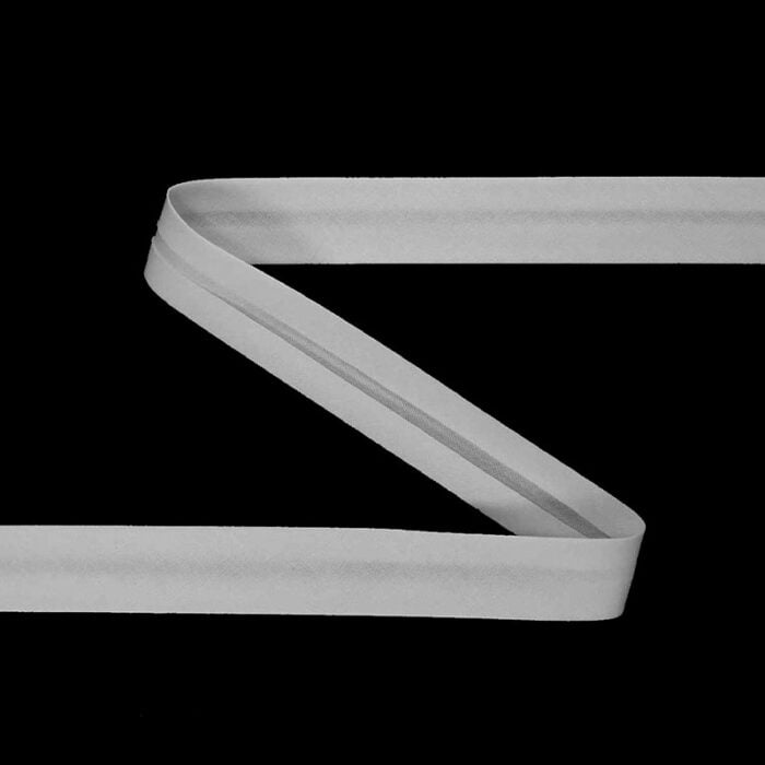 Bies perfilado 18 mm blanco