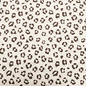 Tela Popelin Estampado Animal Print 100% Algodón